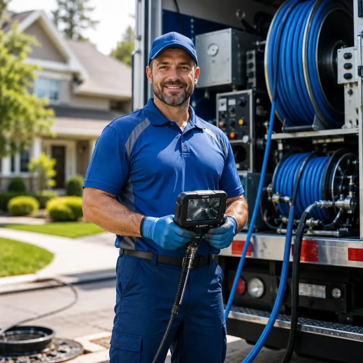 Local outdoor drain cleaning specialists in Alpha, MI